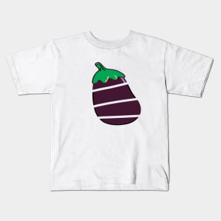 Sliced ​​eggplant Kids T-Shirt